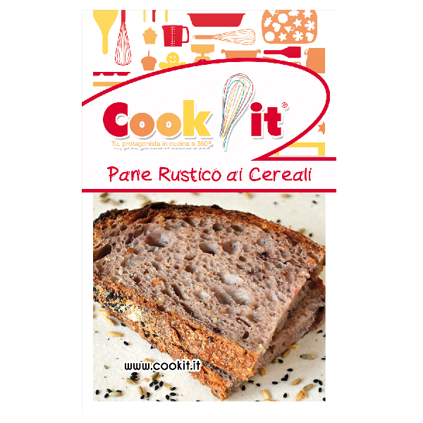 Mix di farine per pane rustico ai cereali 1kg