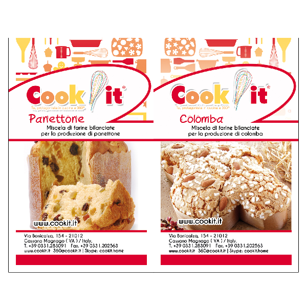 Mix di farine per Panettone e Colomba 500gr
