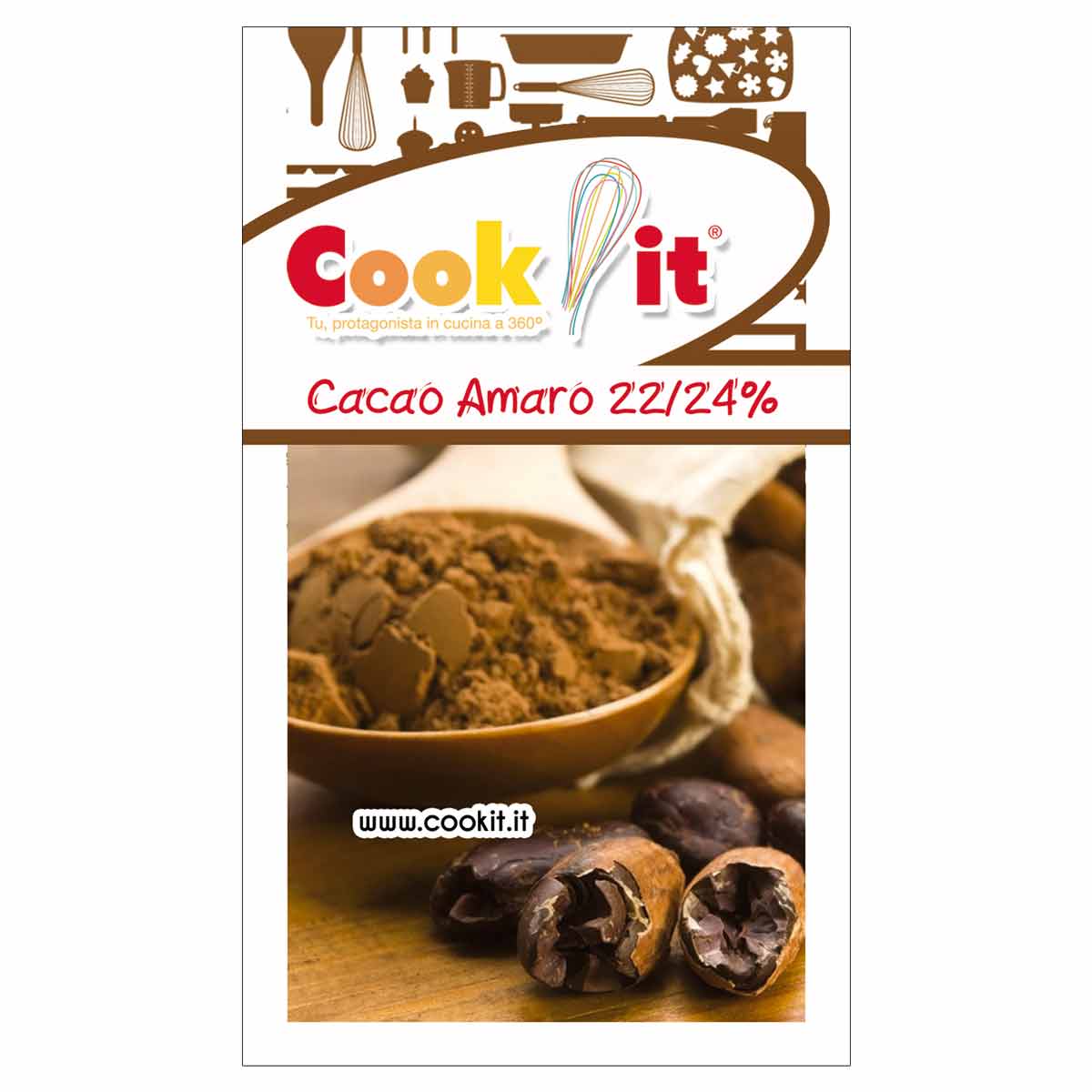 Cacao amaro 22/24 250gr