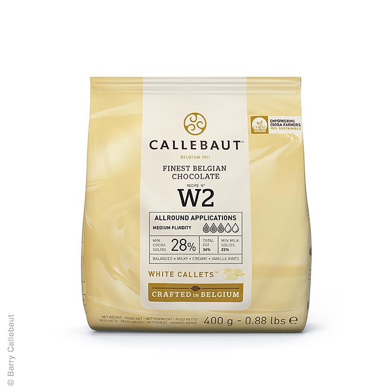 Cioccolato bianco in gocce 400gr
