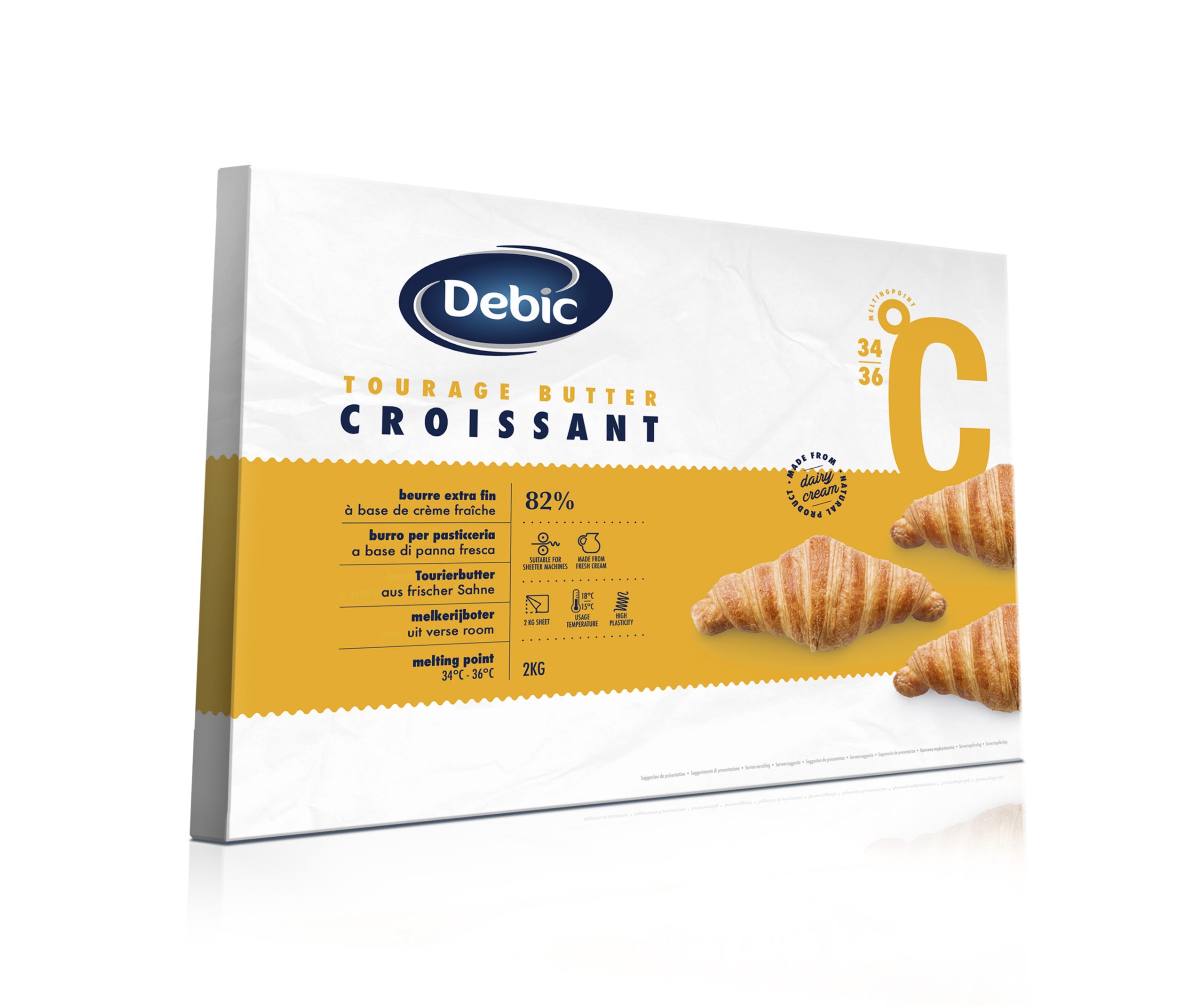 Burro Croissant Piatto 2kg