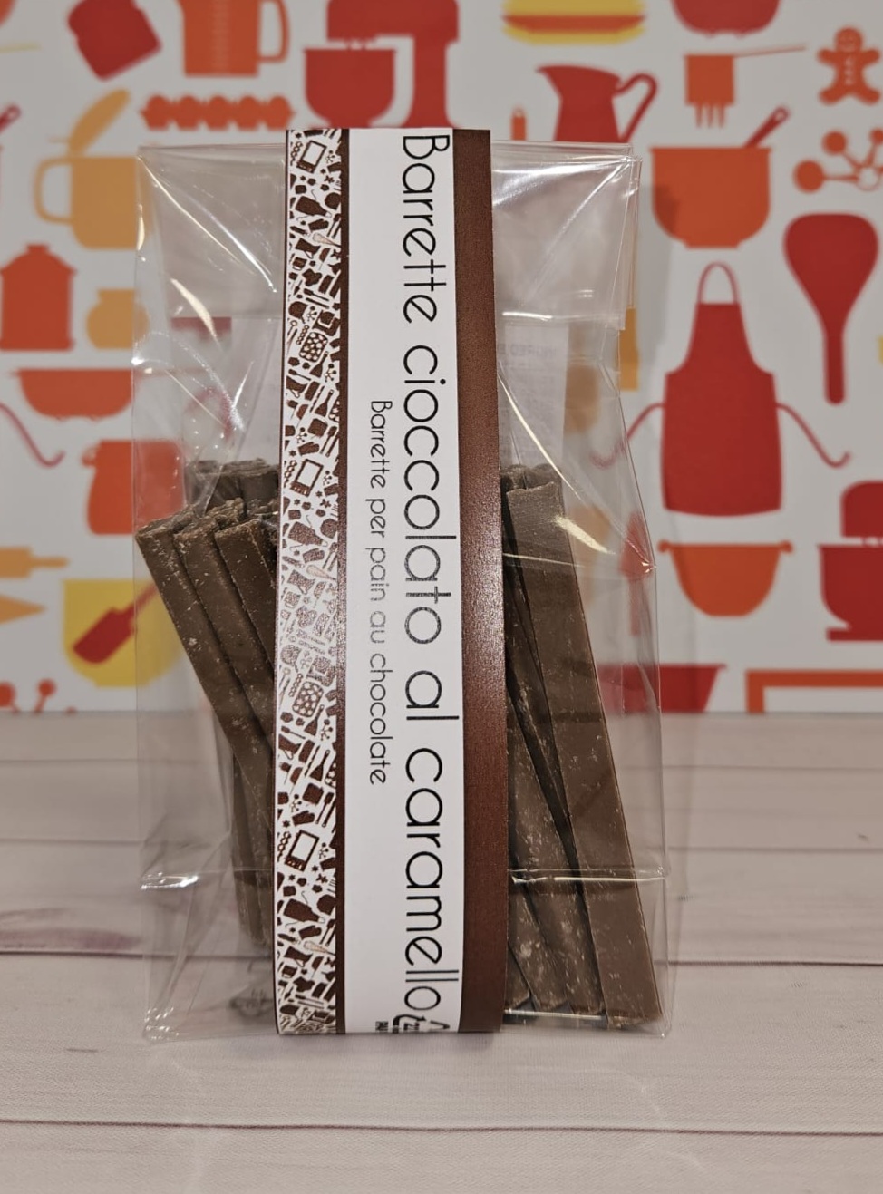 Barrette cioccolato al caramello 40pz