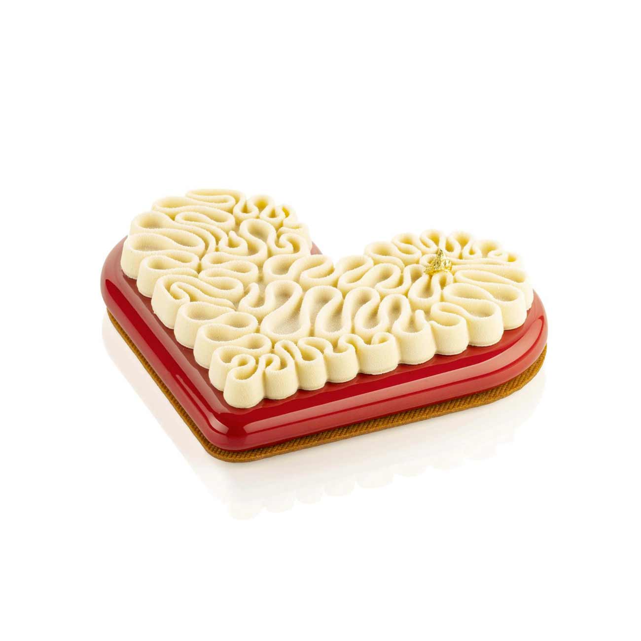 Stampo in silicone Level Heart -Silikomart-