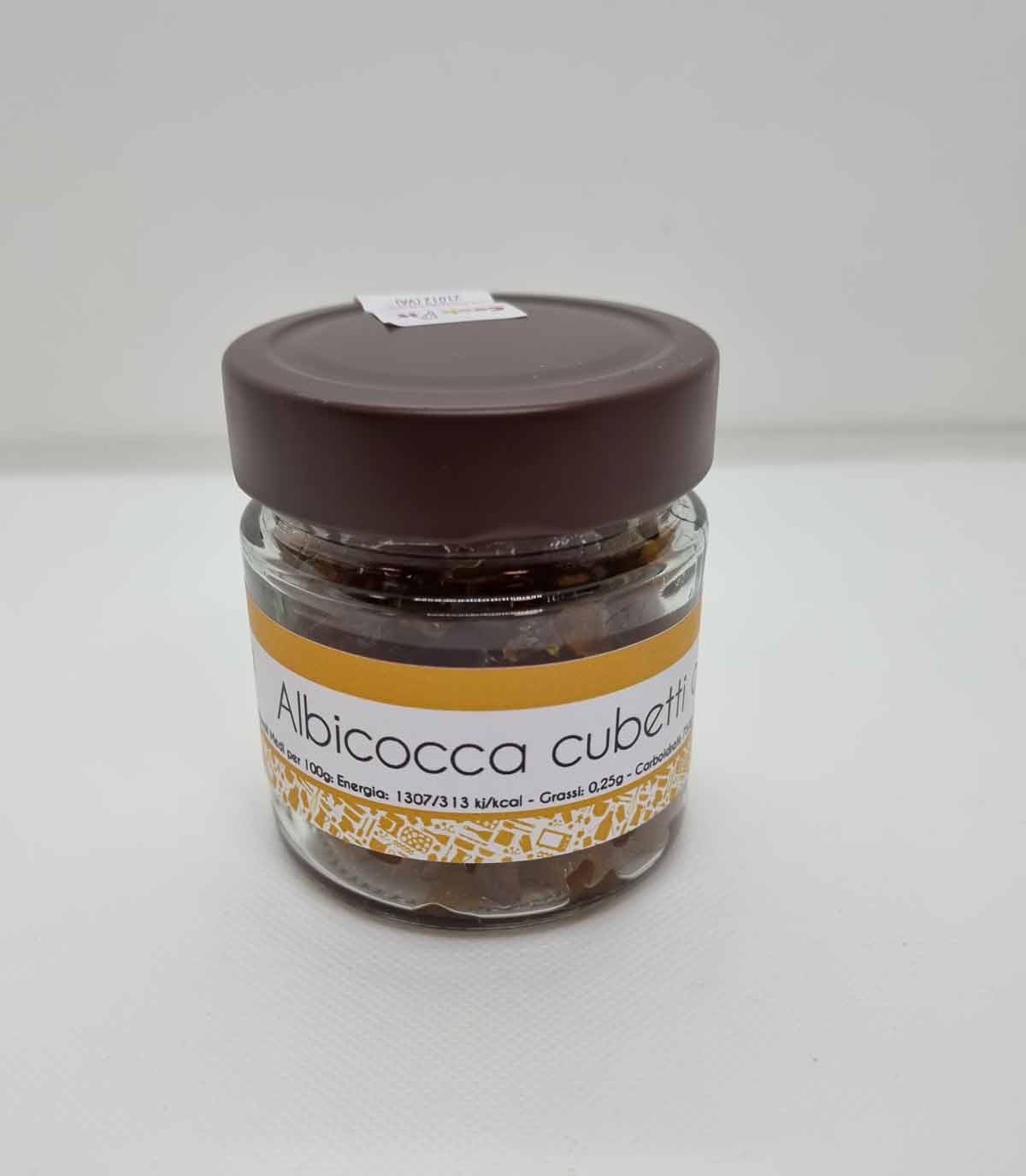 Albicocca a cubetti al naturale 200gr